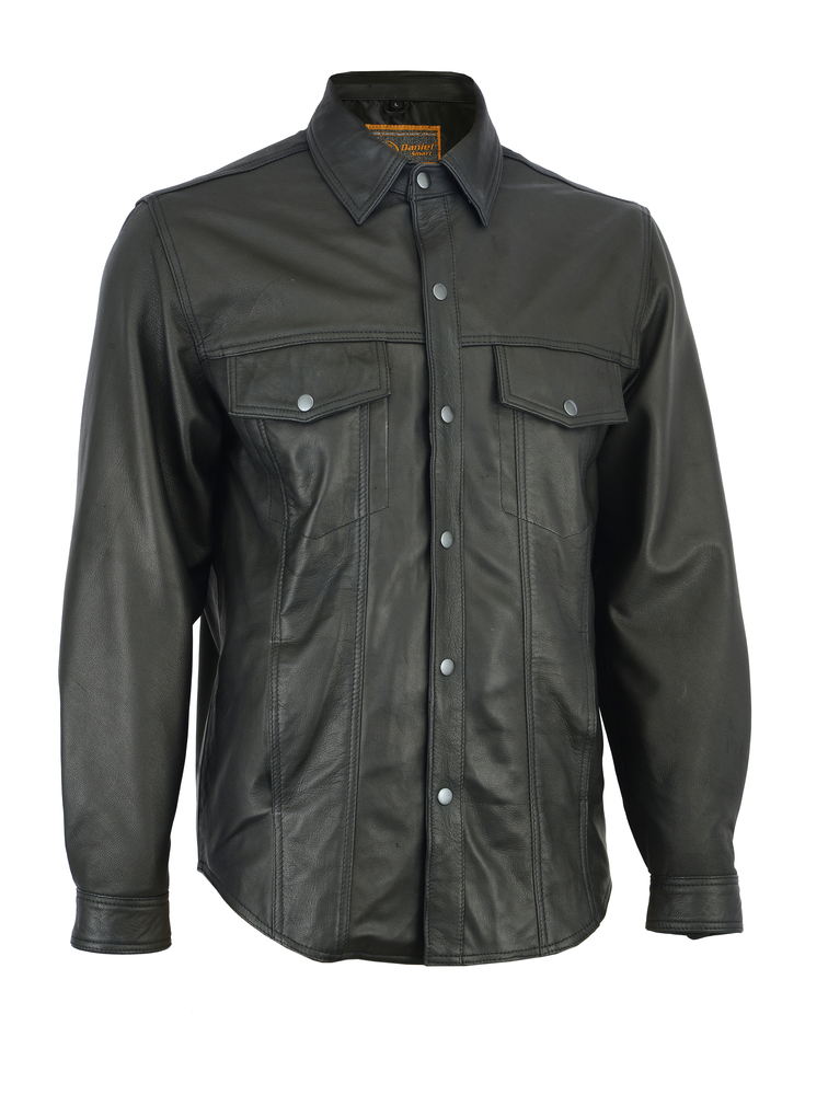 DS770 Men's Premium Lightweight Leather Shirt | Paragon Leather